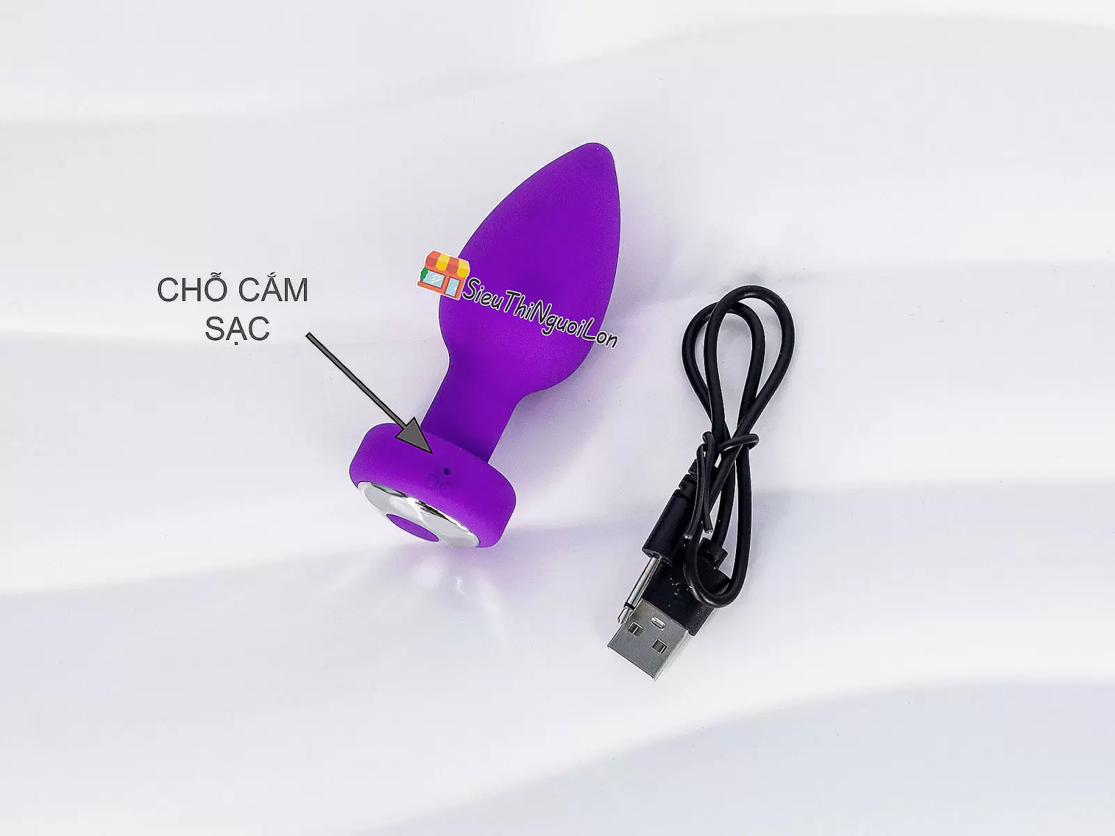 Kích hậu Plug rung kích thích kèm điều khiển từ xa