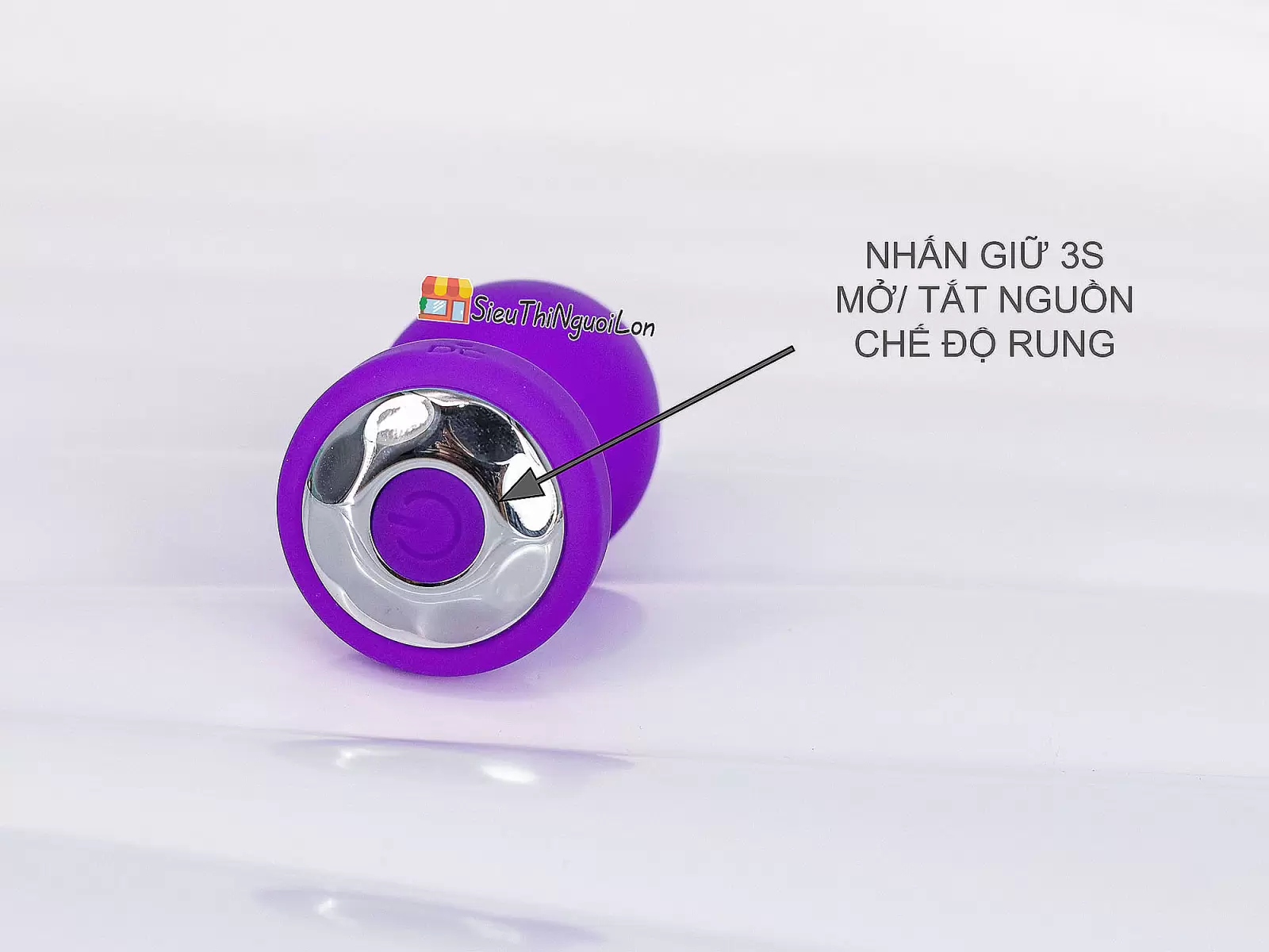 Kích hậu Plug rung kích thích kèm điều khiển từ xa