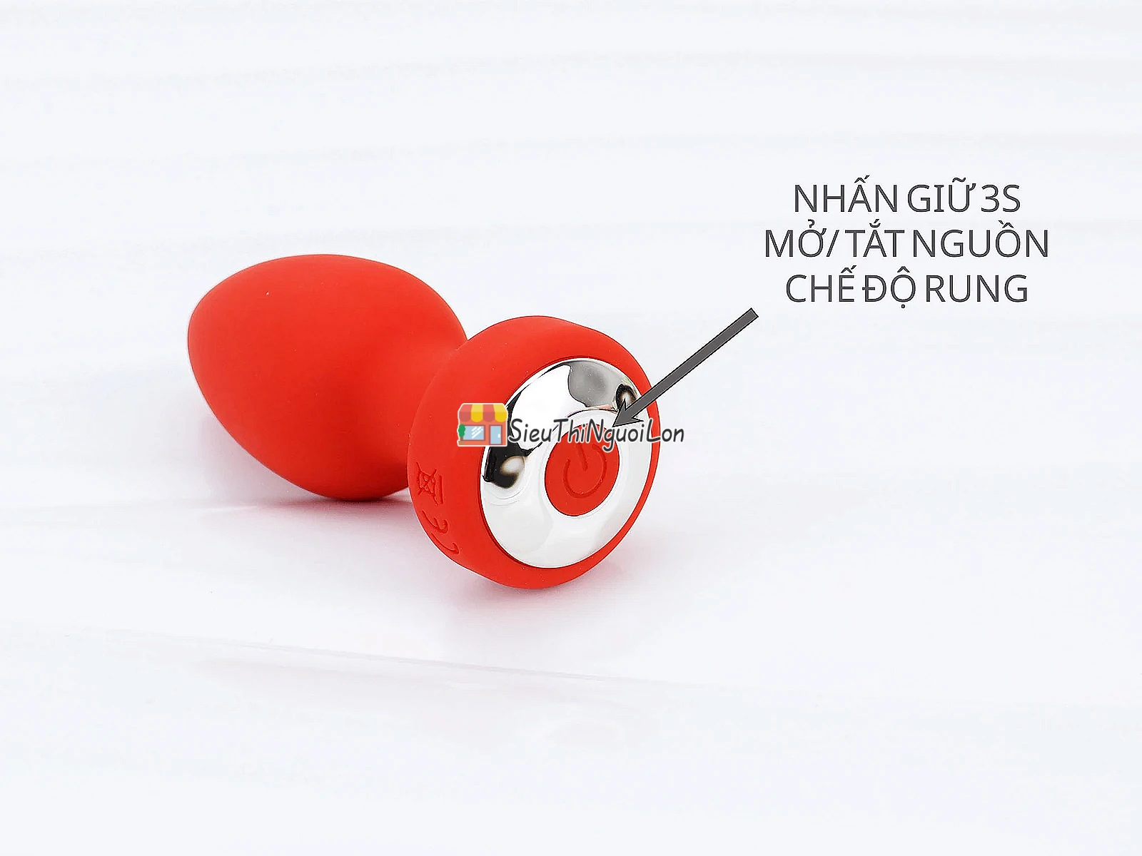 Kích hậu Plug rung kích thích kèm điều khiển từ xa