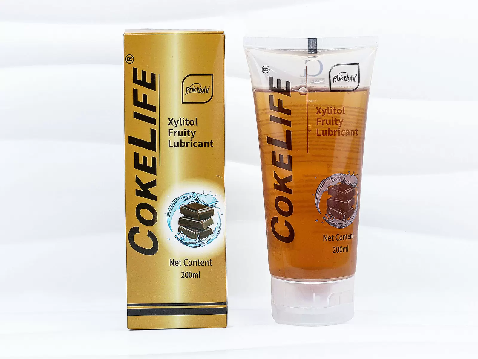 Gel b&ocirc;i trơn hương socola COKELIFE Xylitol Fruity Lubricant 200ml