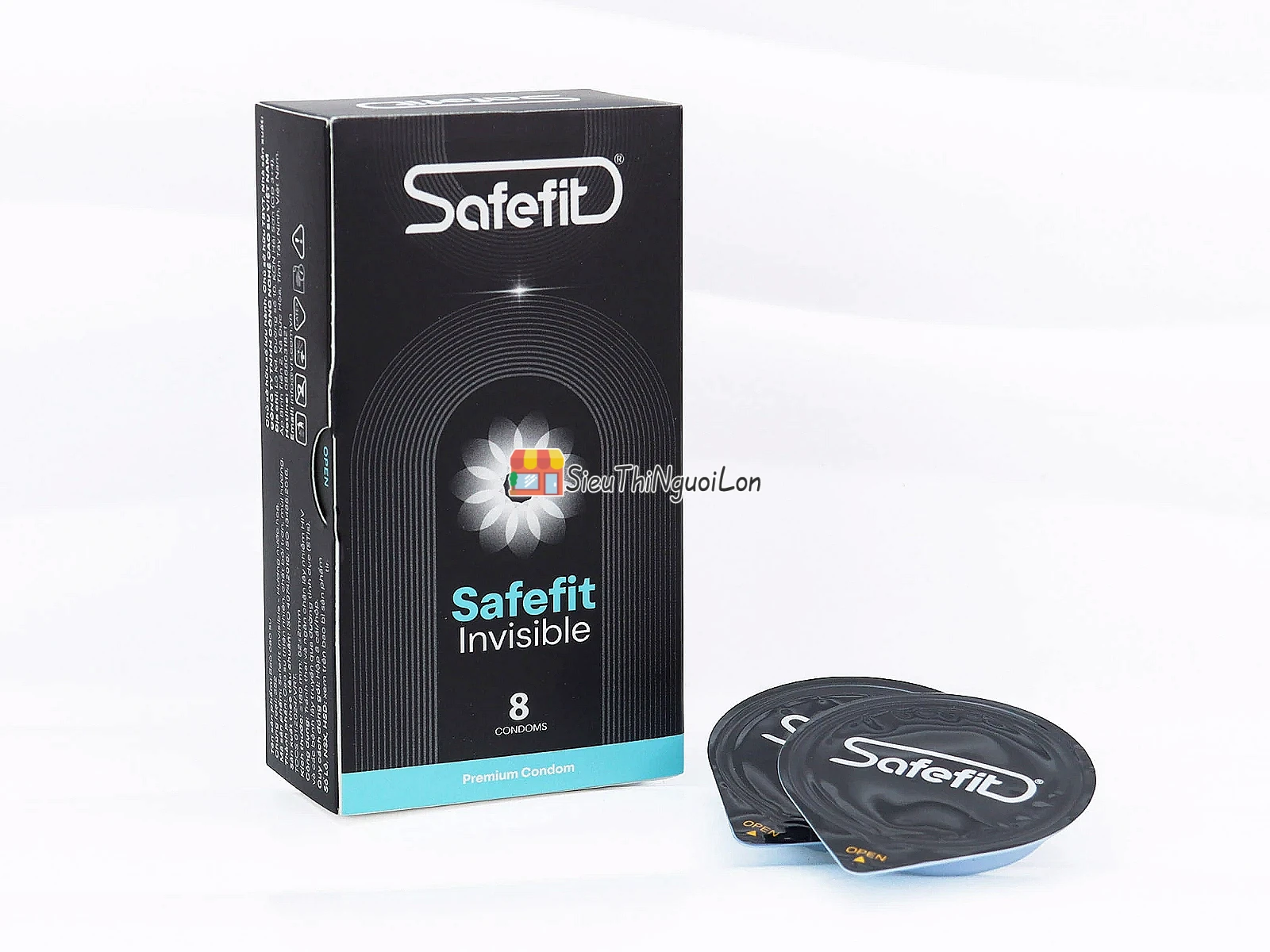 Bao cao su Safefit Invisible siêu mỏng, cảm giác chân thật như không đeo