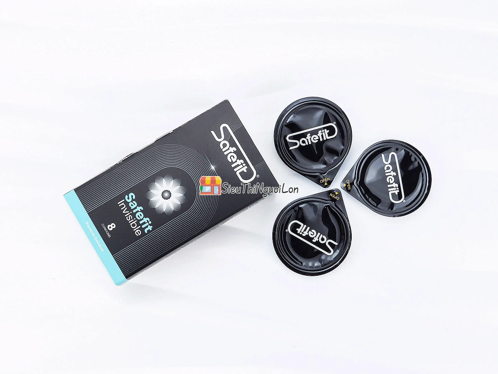 Bao cao su Safefit Invisible siêu mỏng, cảm giác chân thật như không đeo