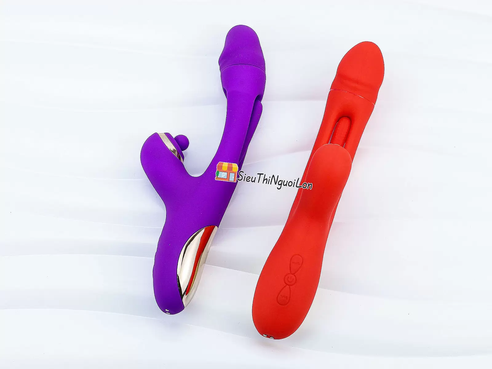Máy massage lưỡi liếm đa năng có nhánh pin sạc
