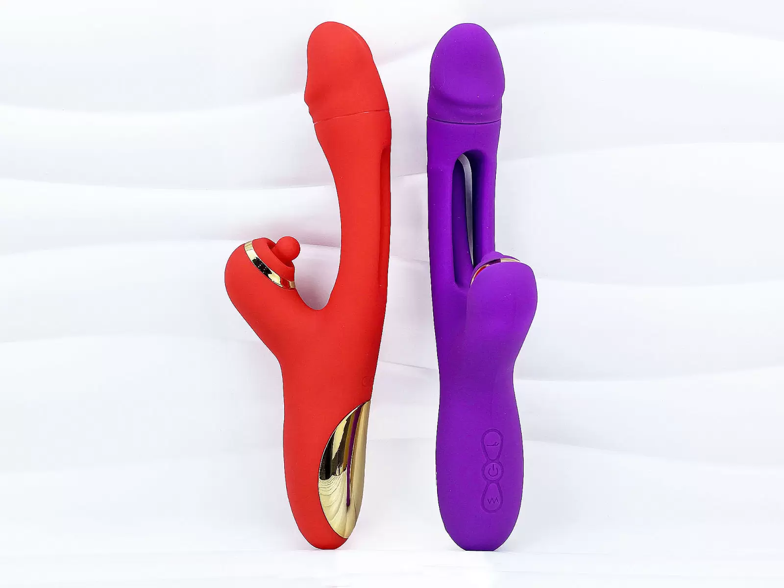 Máy massage lưỡi liếm đa năng có nhánh pin sạc