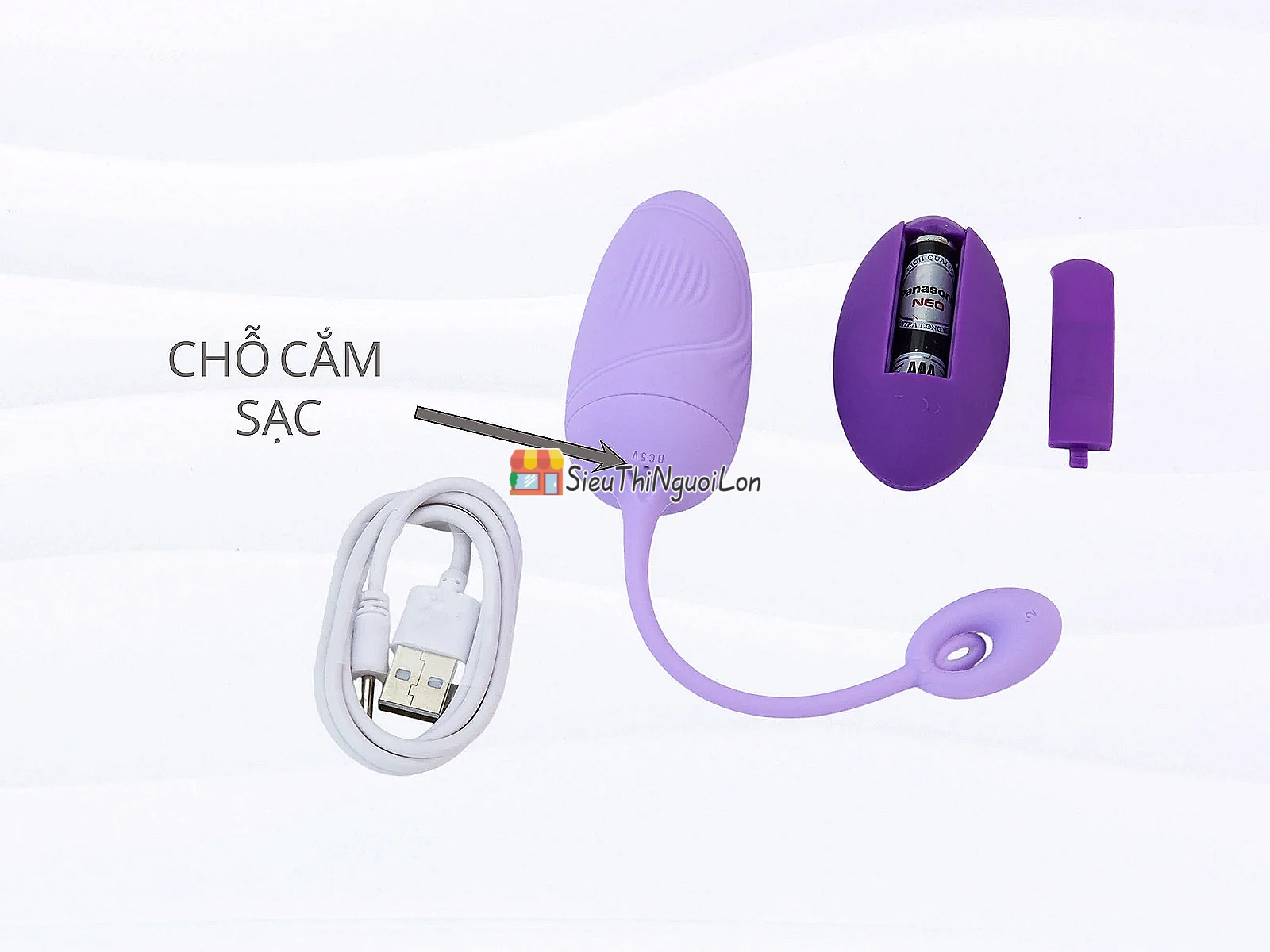 Trứng rung tình yêu Small Fish kèm điều khiển
